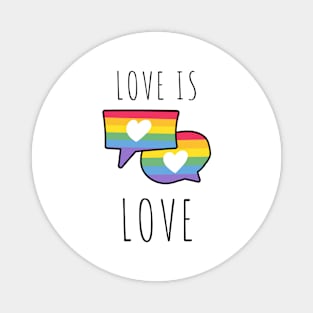 Love is love Magnet